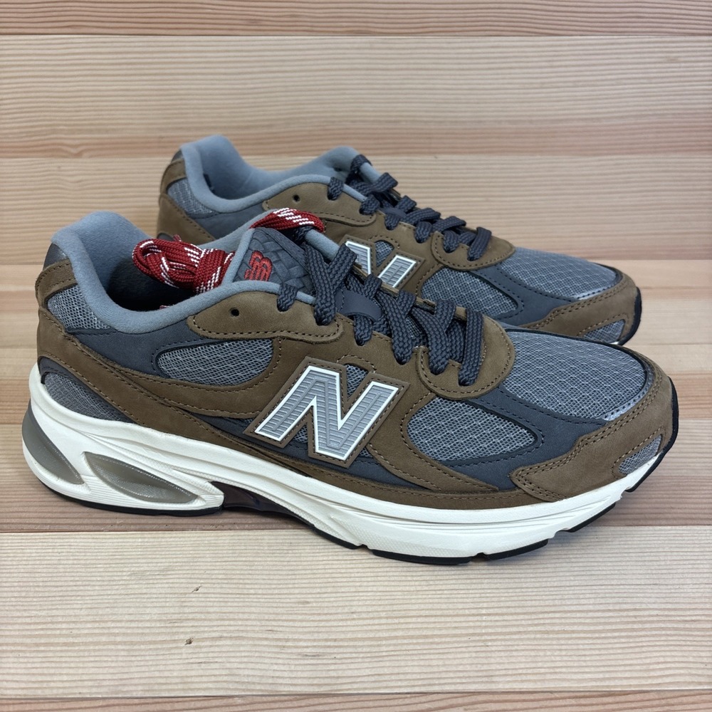 New Balance 2010 Lunar New Year Raw Leather Shadow Grey U201020Q Men's Sz 9